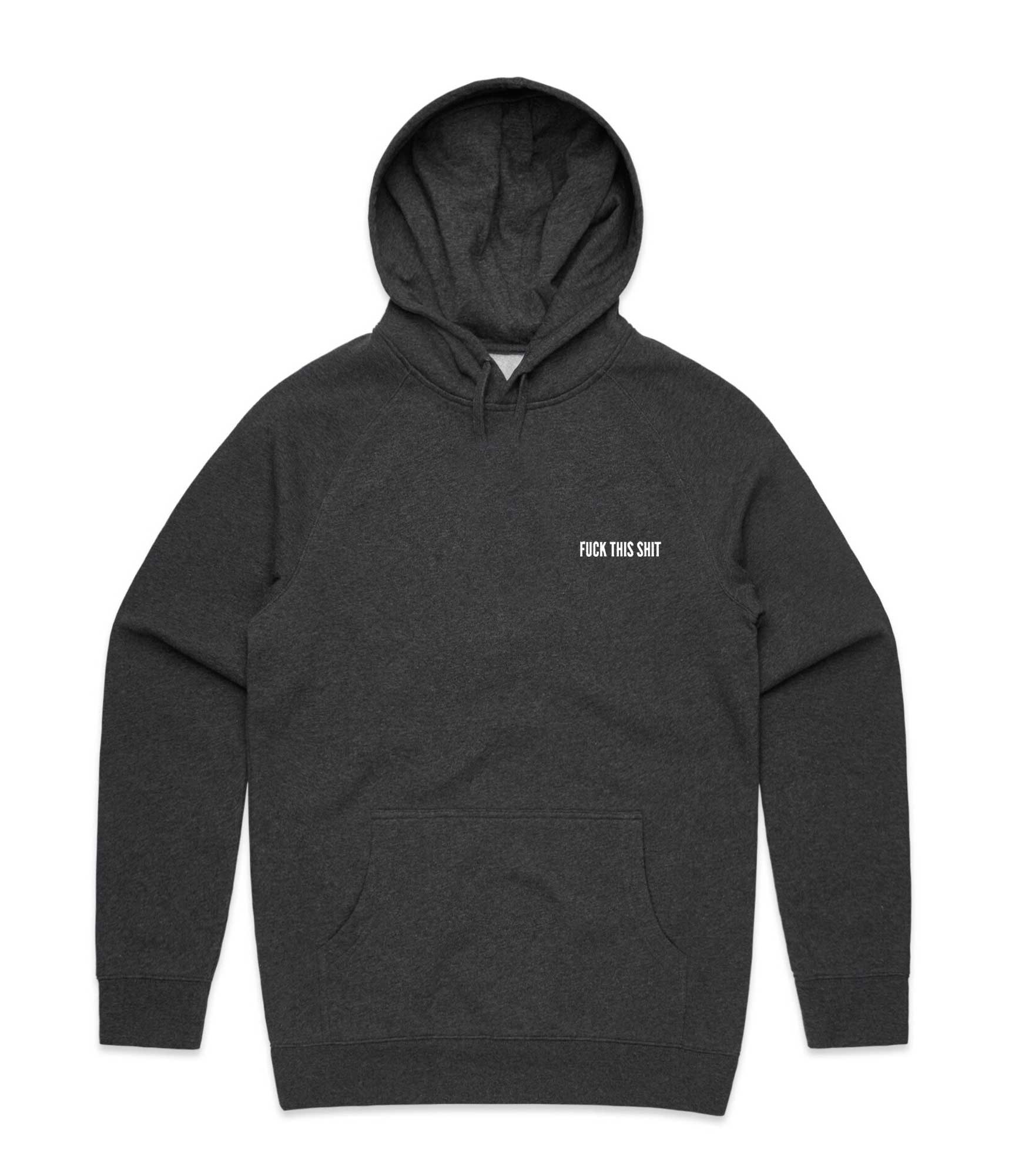 Image of BSO Embroidered Unisex Hoodie - Fuck This Shit Backstage Originals